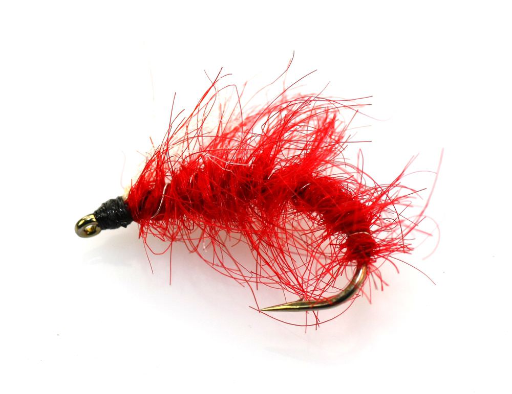 The Essential Fly Chew Buzzer Red Fishing Fly