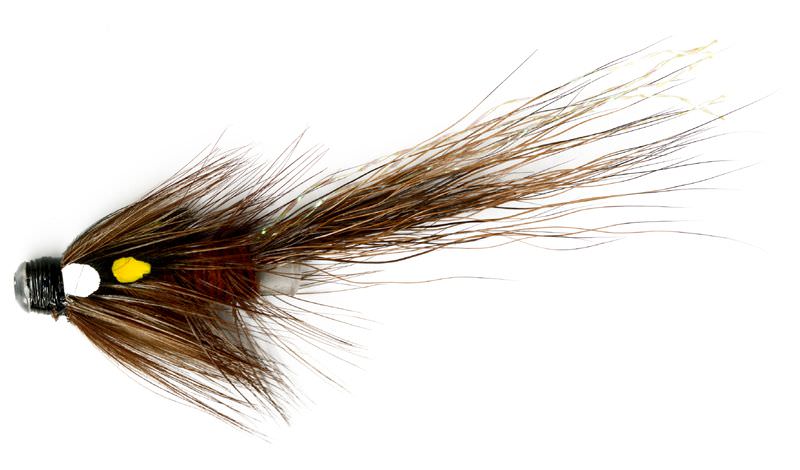The Essential Fly Brown Pot Belly Pig (Nylon Tube) Fishing Fly