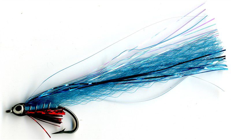 The Essential Fly Bass Blue Fishing Fly