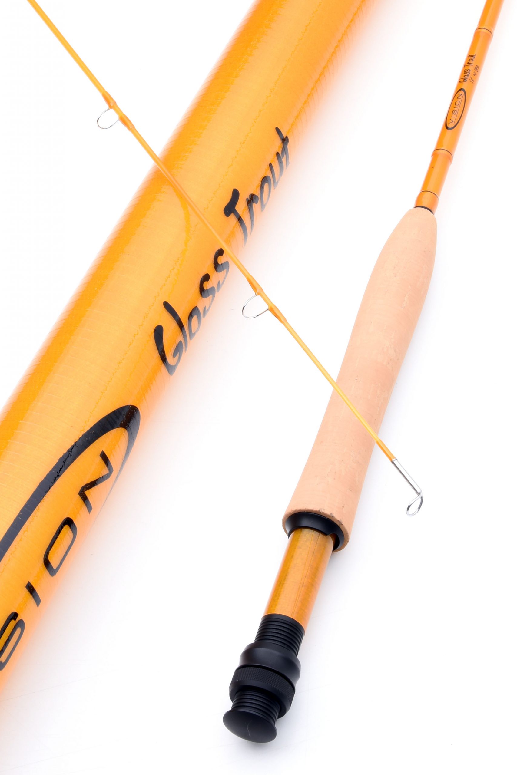 Vision Glass Trout Fly Rod 7 Foot 6'' #5 For Fly Fishing (Pack Size 228cm)