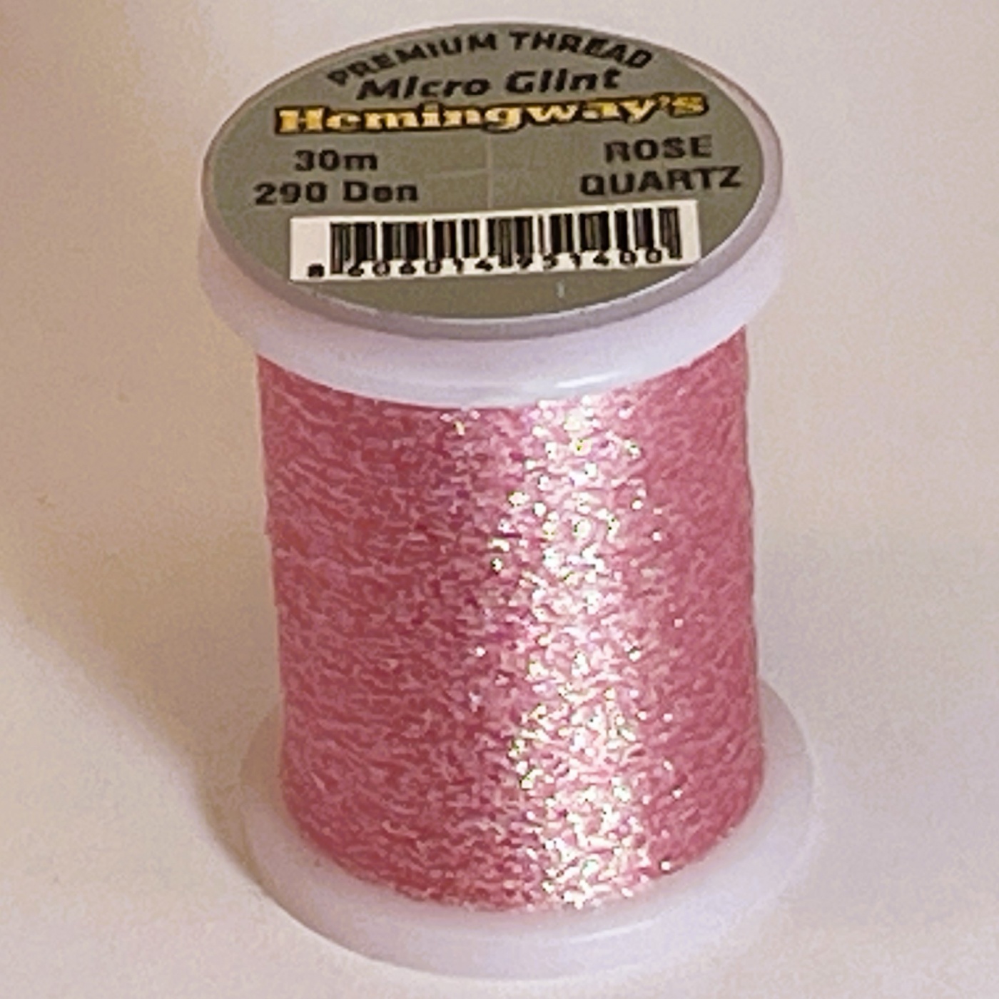 Hemingway's Micro Glint Rose Quartz Fly Tying Materials (Product Length 32.8 Yds / 30m)