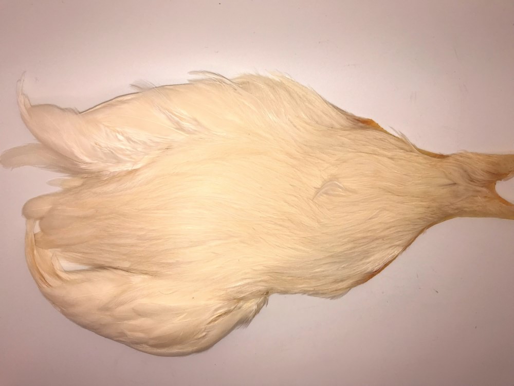 Veniard Genetic Hen Cape White Fly Tying Materials