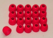 Eumer - S-Tube Coneheads - Small - Fl. Red