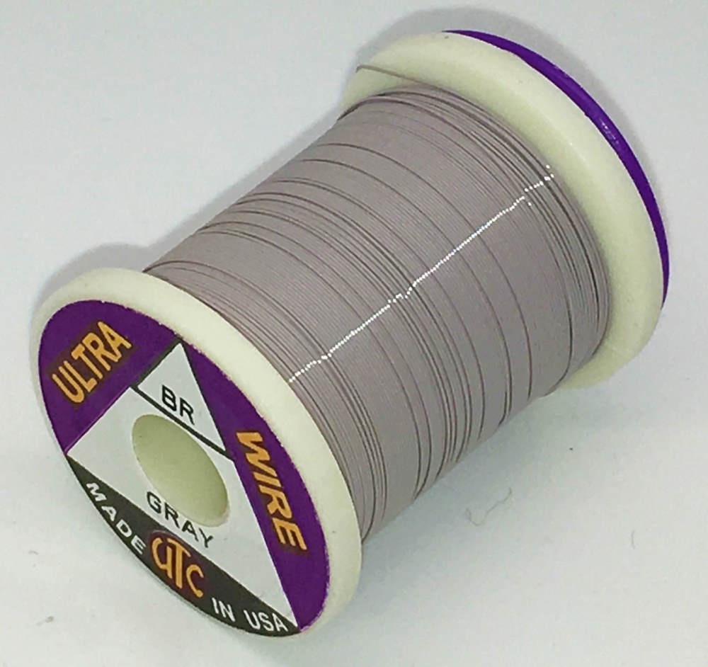 Utc Ultra Wire Grey Fly Tying Materials