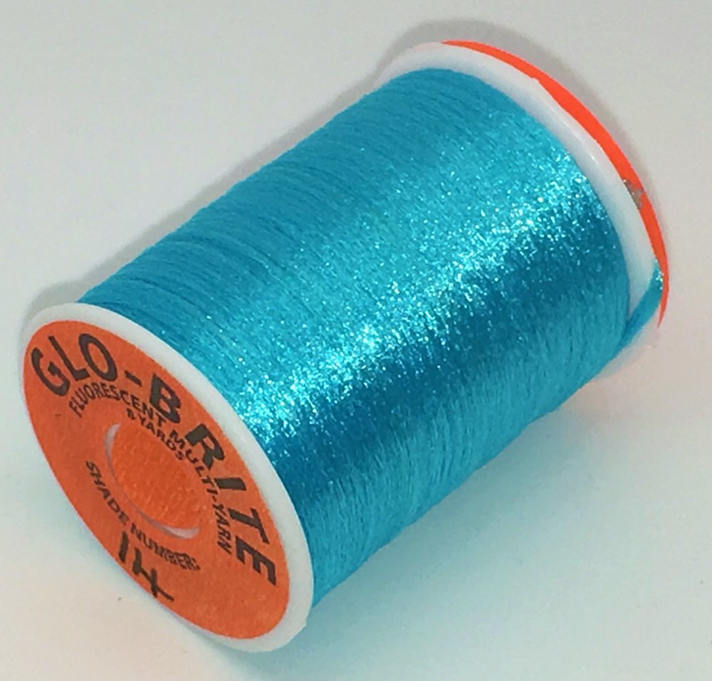 Veniard Glo-Brite Multi Yarn Blue #14 Fly Tying Materials