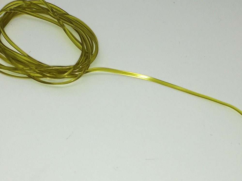 Veniard Magic Glass / V Rib Light Olive Fly Tying Materials (Product Length 1.53 Yds / 1.4m)
