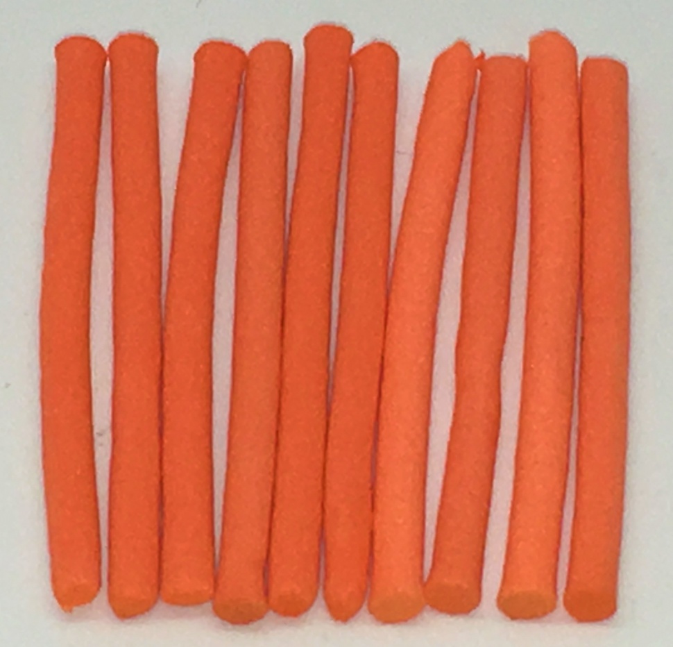 Veniard - Foam Cylinders - Small 2.3mm - Orange
