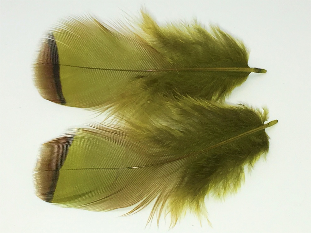 Veniard French Partridge Hackles Olive Fly Tying Materials