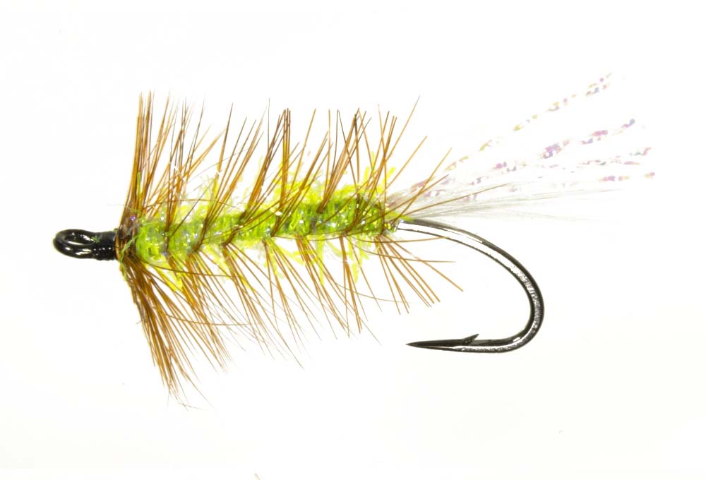 The Essential Fly Jacques Bug White Tailed Green Machine Fishing Fly