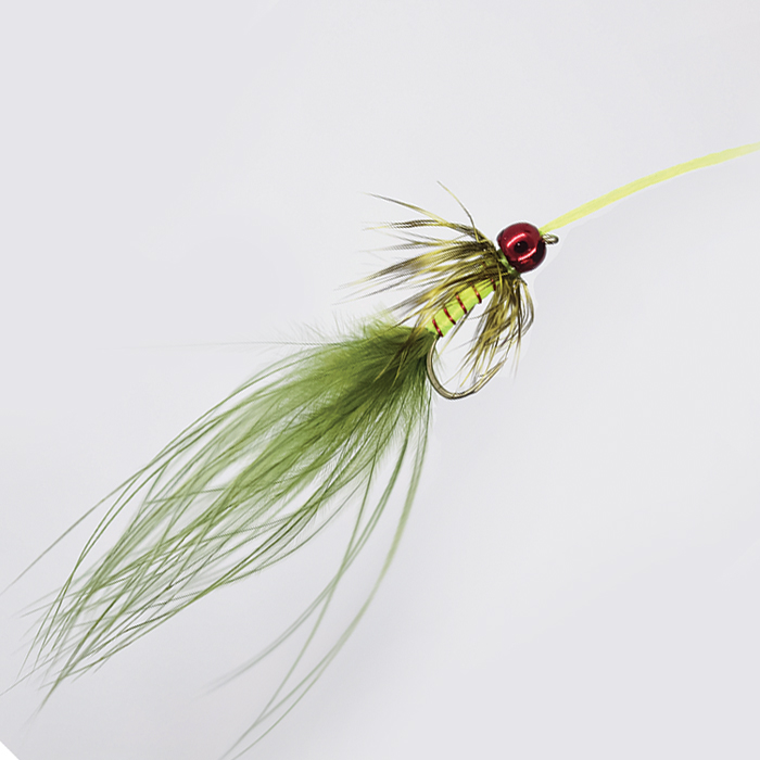 The Essential Fly Olive Kicking Damsel Fishing Fly