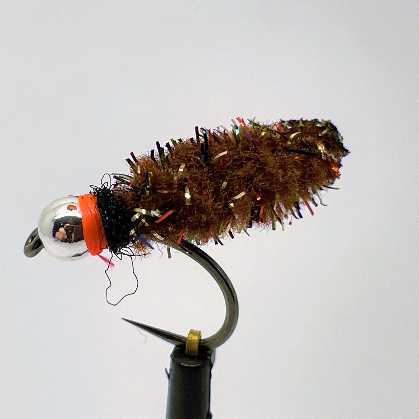 Phillippa Hake Flies Mopster Fly Silver bead Rootbeer