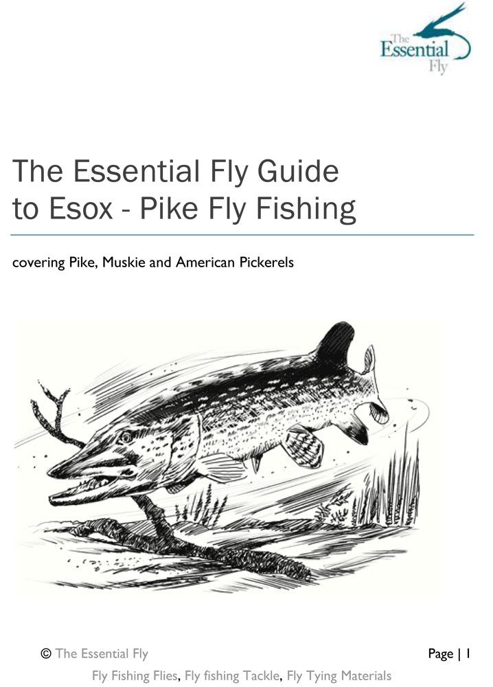 The Essential Fly Essential Fly E-Guide To Pike Fly Fishing (Downloadable) Fly Fishing Electronic Downloadable Book