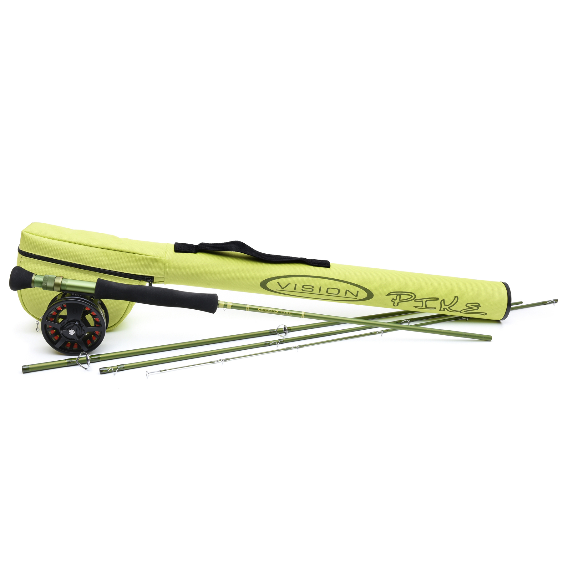 Vision Outfit Pike Fly Kit 9 foot #9