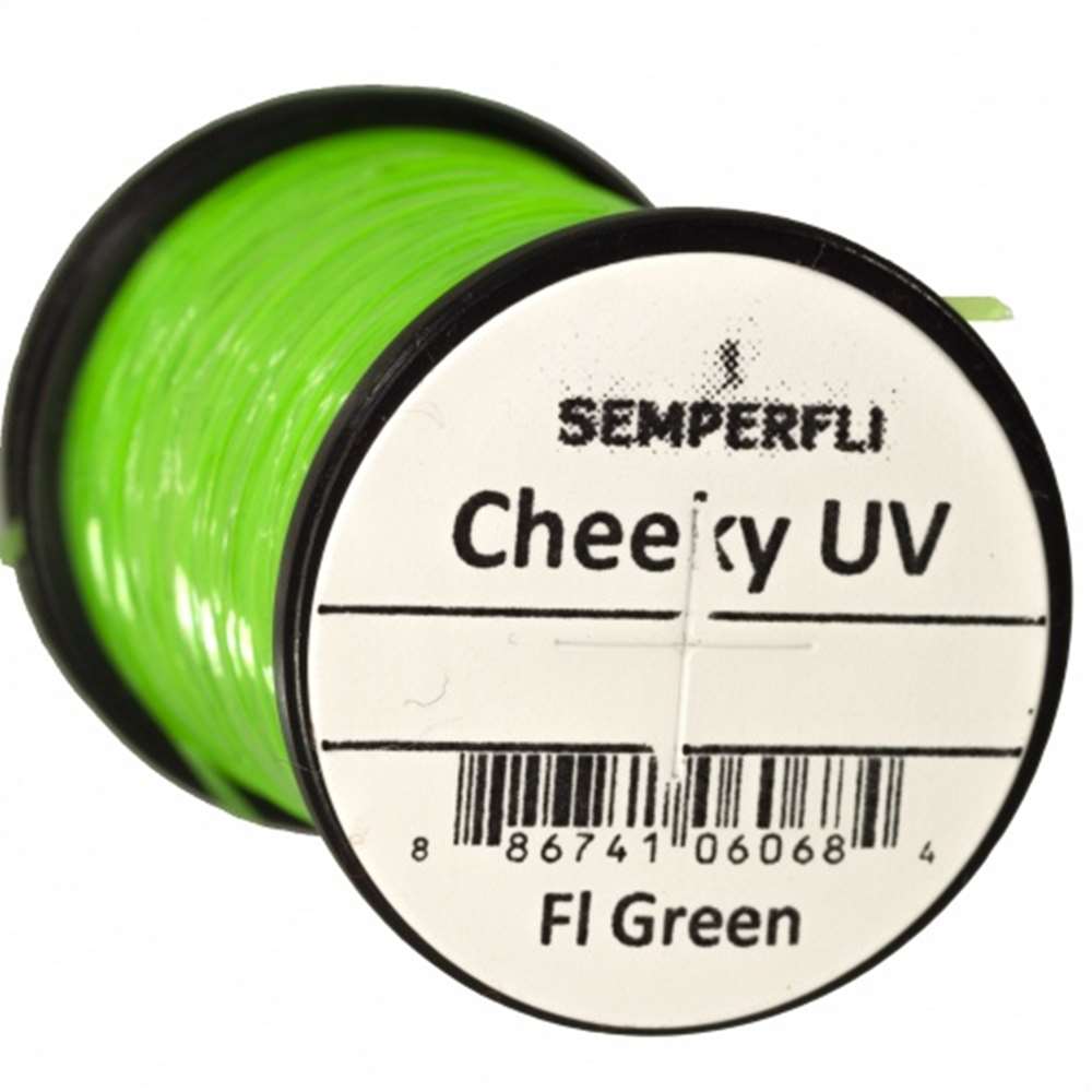 Semperfli Cheeky Uv Green Fly Tying Materials (Pack Size 1500cm)