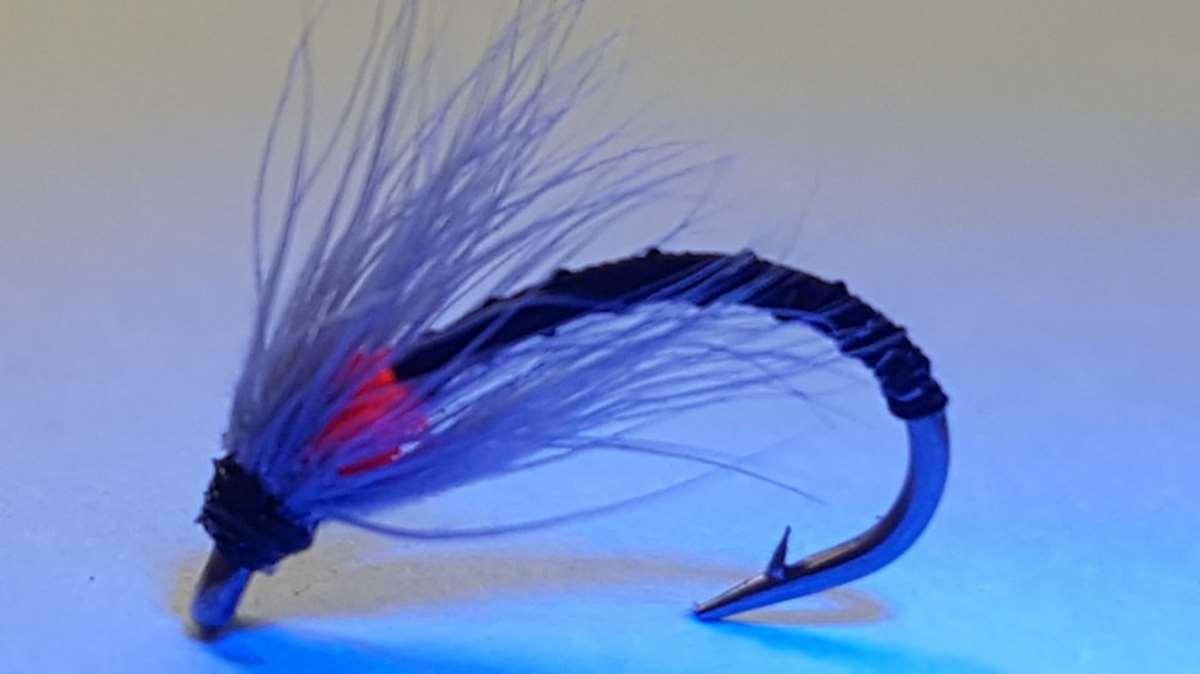 Sandys Blank Buster Spider Hot Orange Fishing Flies