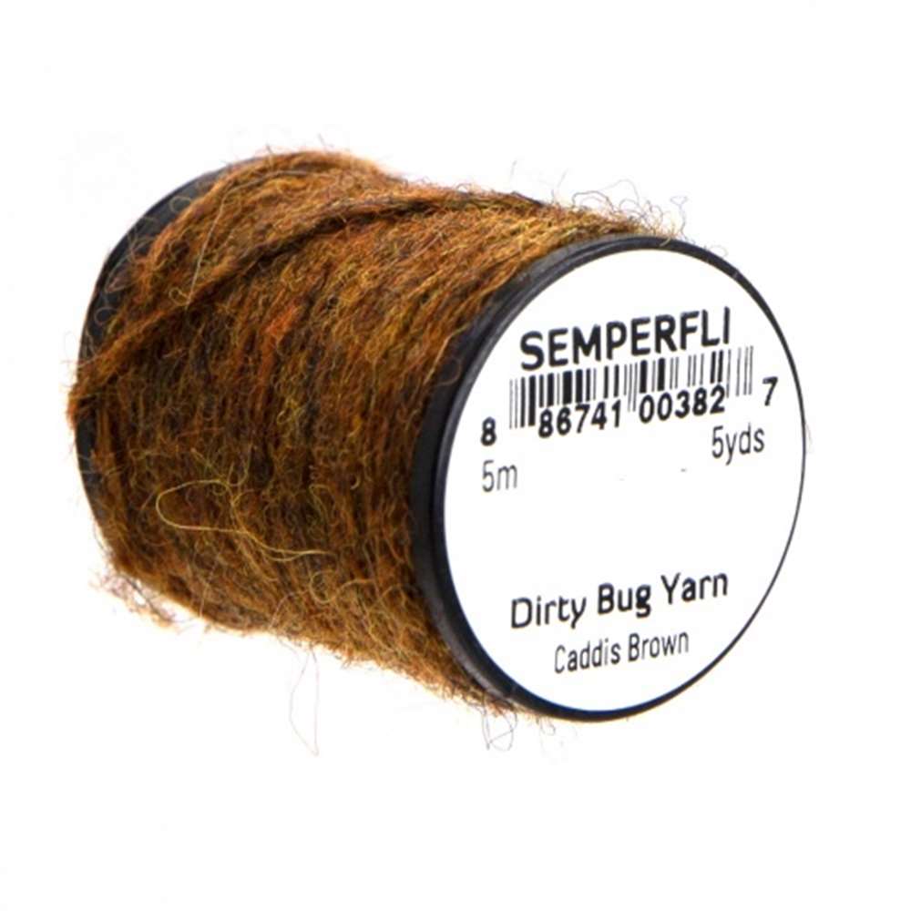 Semperfli Dirty Bug Yarn Caddis Brown Fly Tying Materials (Product Length 5.46 Yds / 5m)