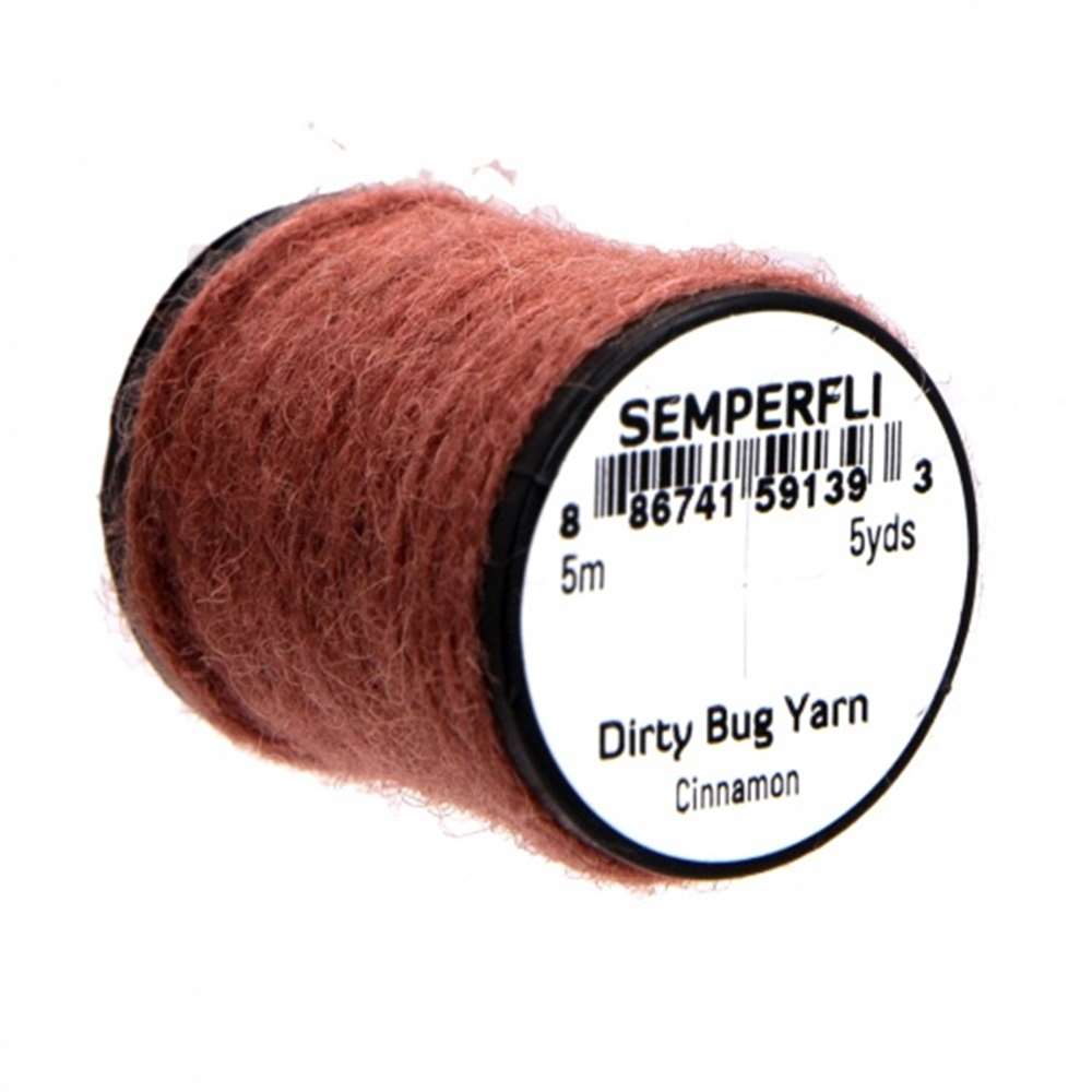Semperfli Dirty Bug Yarn Cinnamon Fly Tying Materials (Product Length 5.46 Yds / 5m)