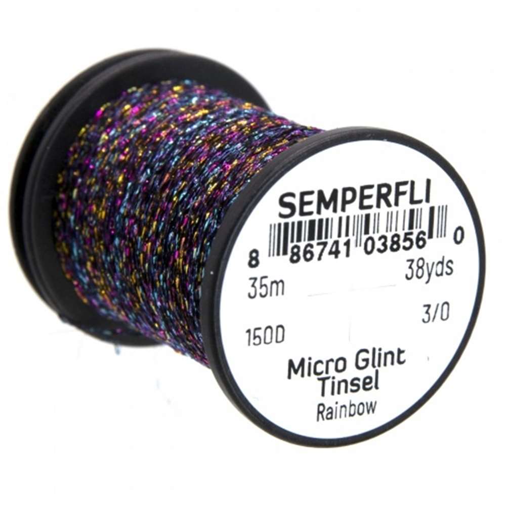 Semperfli Micro Glint Nymph Tinsel Rainbow