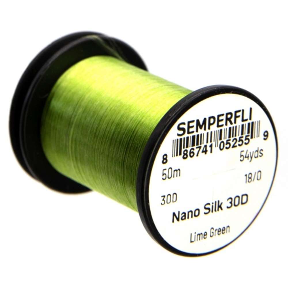 Semperfli Nano Silk Ultra 30D 18/0 Lime Green