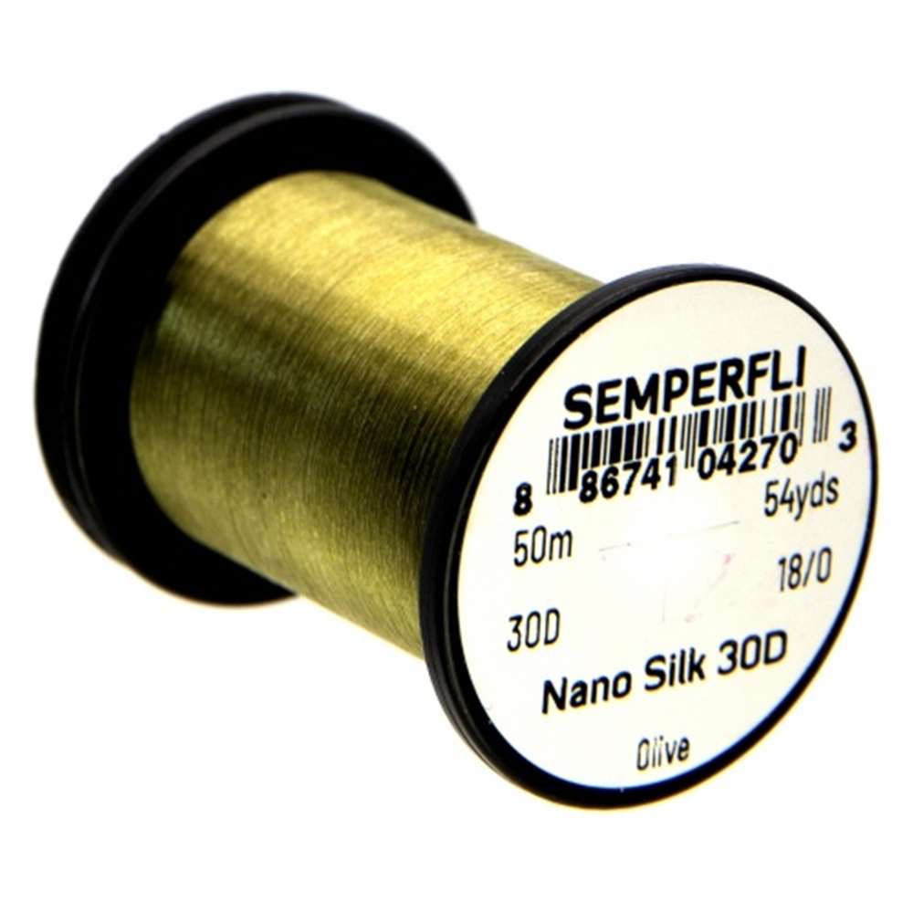 Semperfli Nano Silk Ultra 30D 18/0 Olive