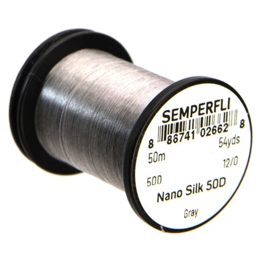 Semperfli Nano Silk 50D 12/0 Gray