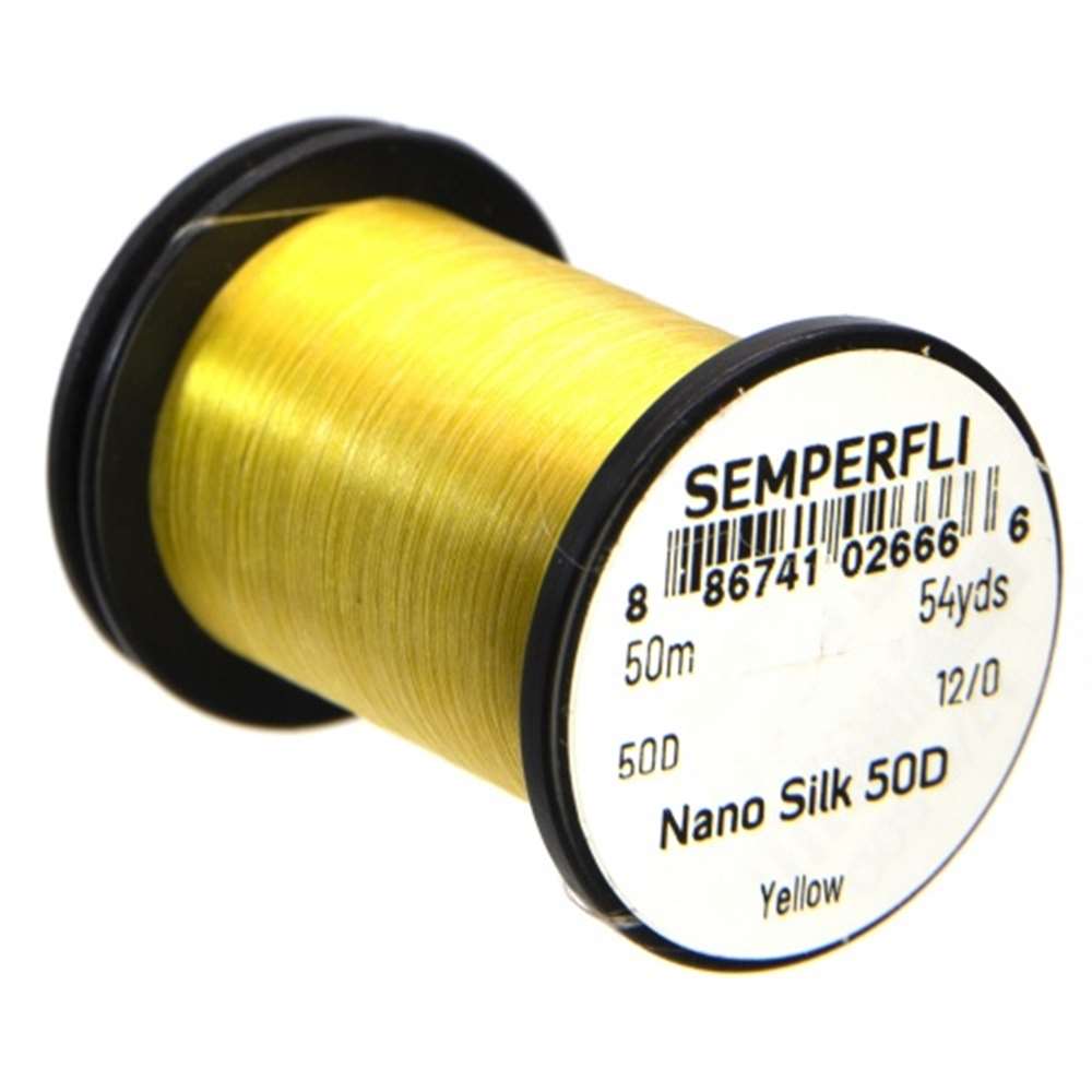 Semperfli Nano Silk 50D 12/0 Yellow