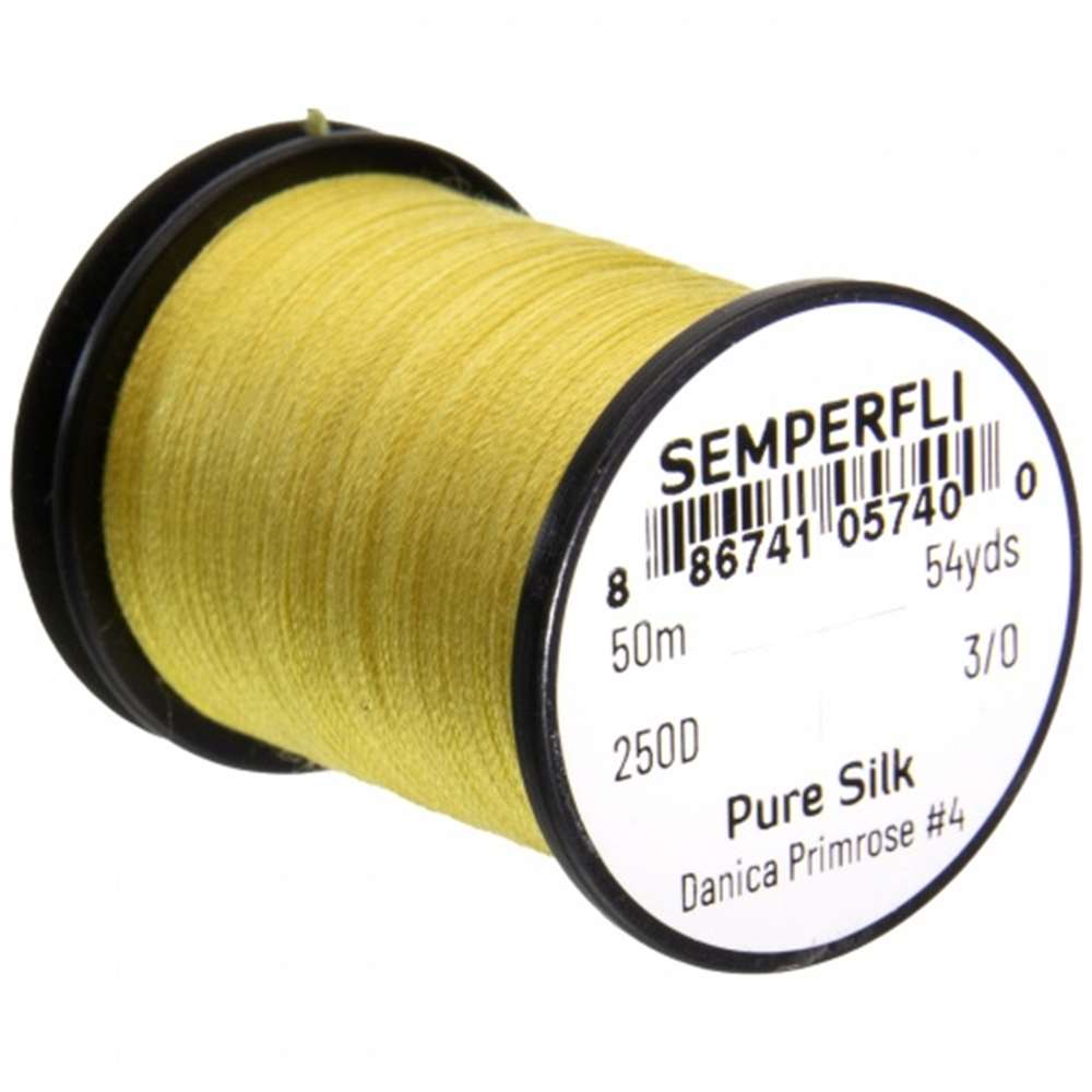 Semperfli Pure Silk Danica Primrose #4 Fly Tying Materials
