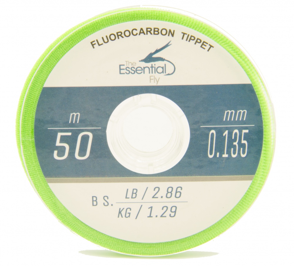 The Essential Fly Fluorocarbon Tippet 2.86Lb for Trout & Grayling Flyfishing