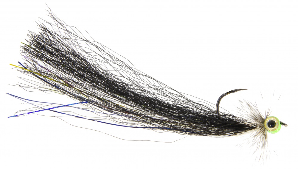The Essential Fly Pike Black Depth Seeker Jig Fishing Fly