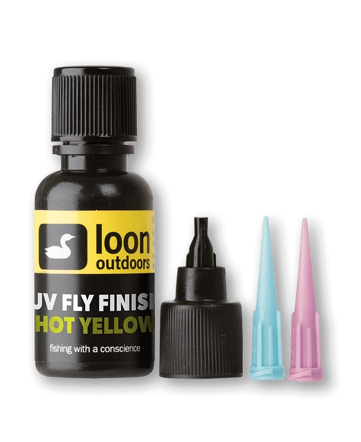 Loon Outdoors UV Coloured Fly Finish (Resin) Hot Yellow