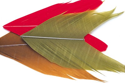 Veniard Condor Substitute Orange Fly Tying Materials