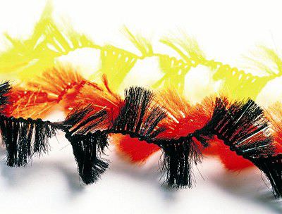 Veniard Cct Body Fur Fluorescent Orange Fly Tying Materials (Product Length 1.96 Yds / 1.8m)