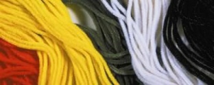 Veniard Suede Chenille Yellow Fly Tying Materials (Product Length 4.37 Yds / 4m)