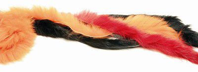 Veniard Rabbit Zonker Strips Magnum Red Fly Tying Materials