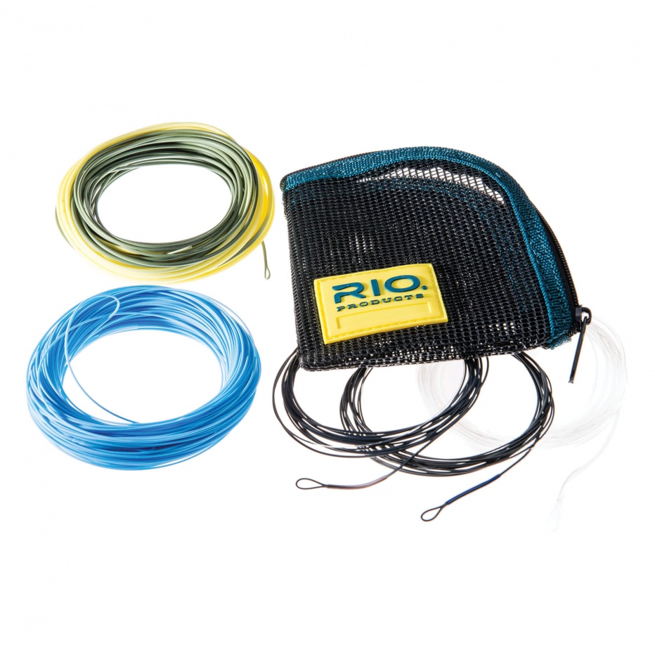 Rio Products - Scandinavian AFS Head Kit - Green / Yellow - 520 grains - WF9