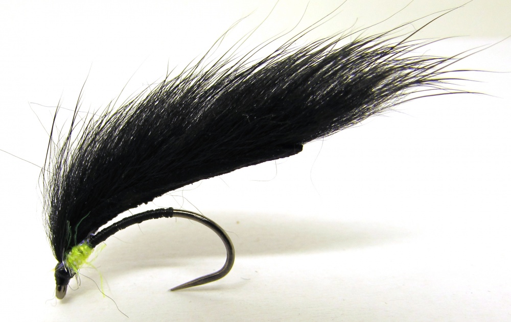 The Essential Fly Barbless Marsden Mohican Black & Yellow Fishing Fly