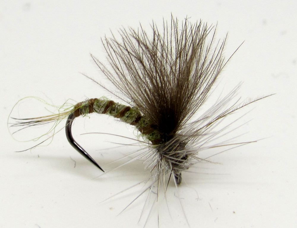 Barbless Cdc Olive Emerger