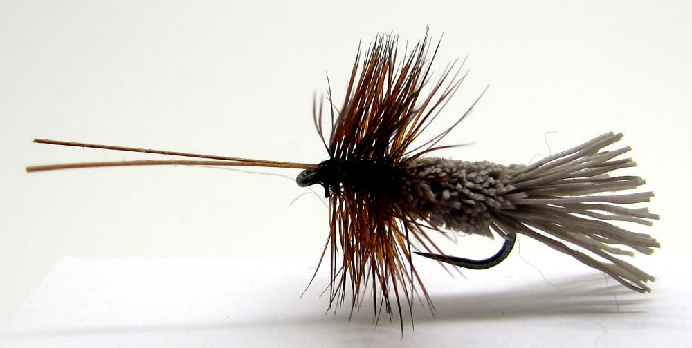 The Essential Fly Barbless Goddard Natural Caddis Fishing Fly