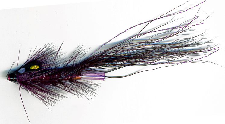 The Essential Fly Claret Pot Belly Pig (Copper Tube) Fishing Fly