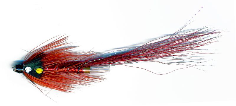 The Essential Fly Red Pot Belly Pig (Copper Tube) Fishing Fly