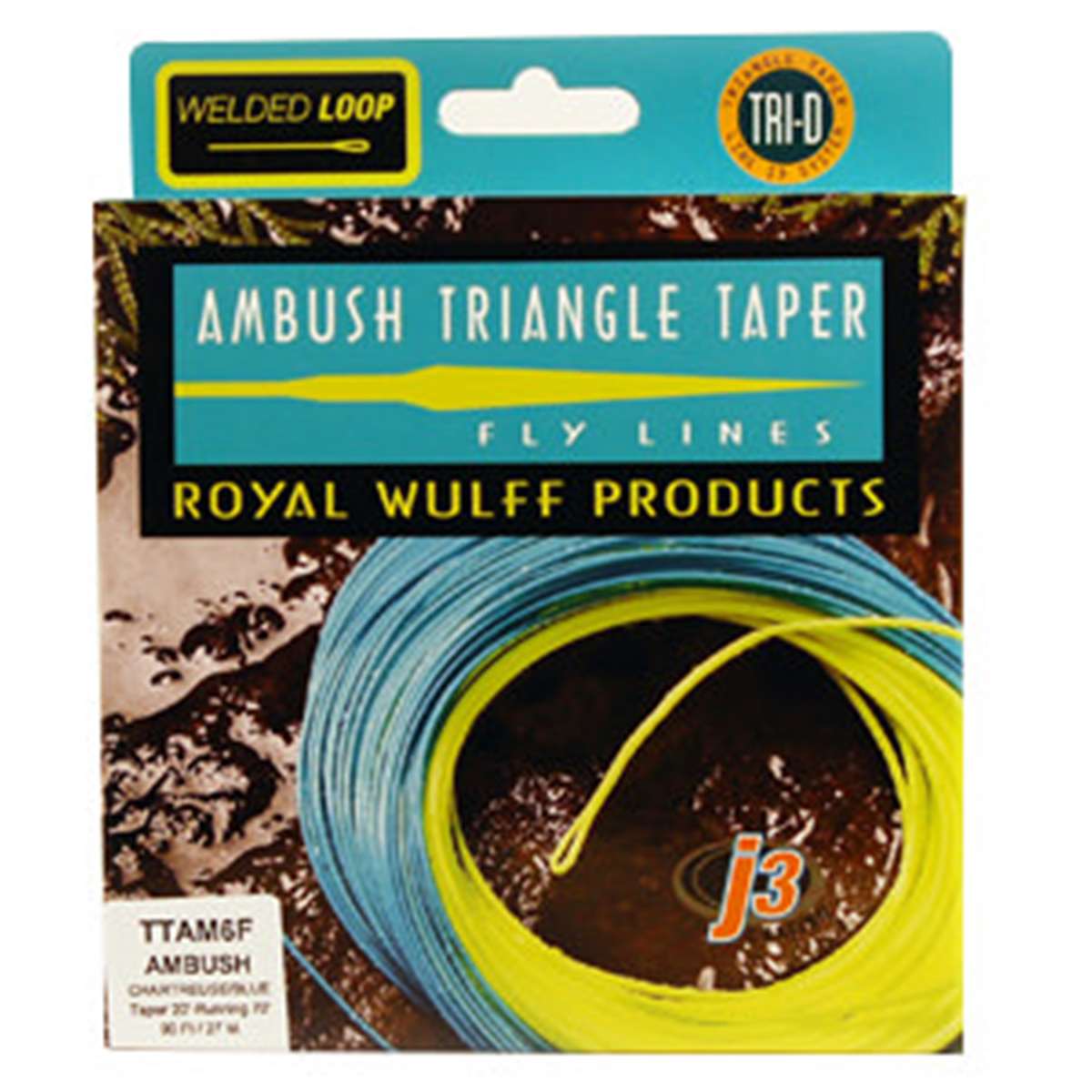 Royal Wulff Ambush Triangle Taper Fly Line #14.5 (Length 90ft / 27.4m)