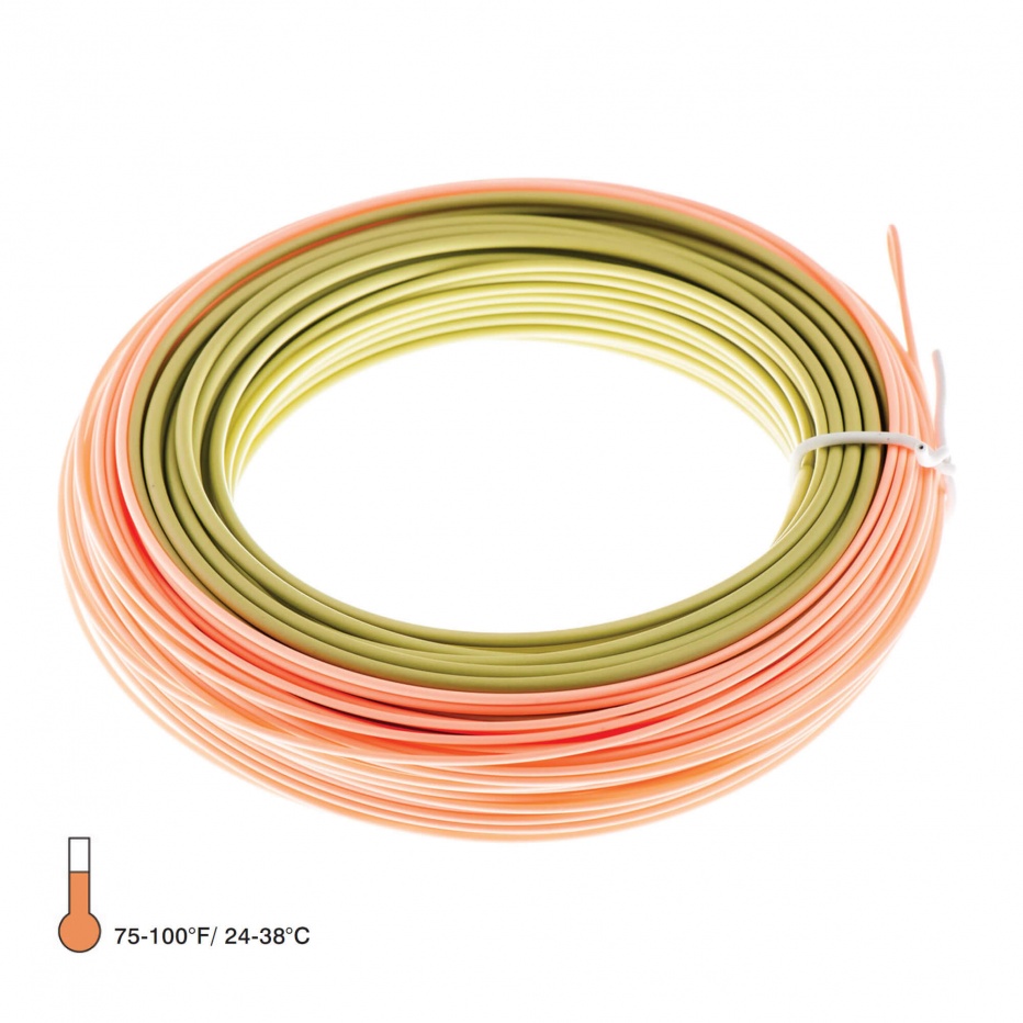 Rio Products Tropical Series Gt Floating Kelp / Orange 400G for Fly Fishing (Length 100ft / 30m)