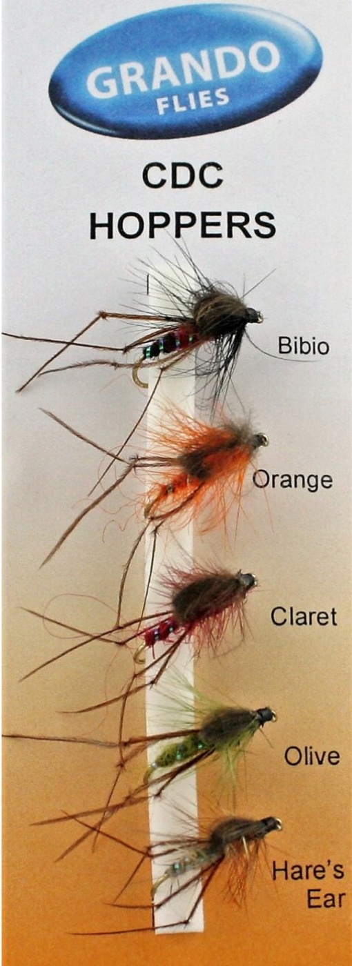 Dragon Tackle CDC Hoppers Fishing Fly Assortment