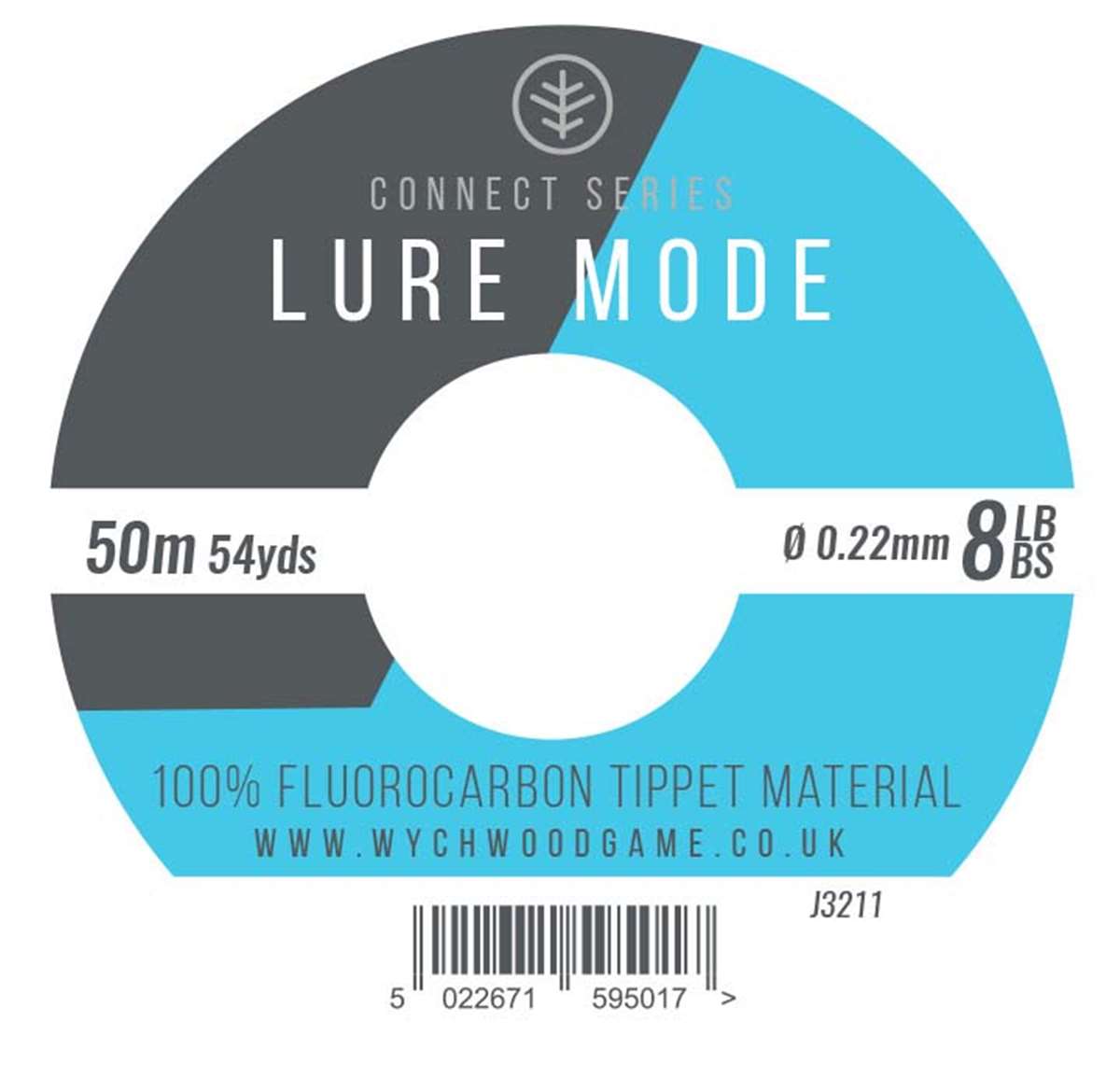 Wychwood Connect Series Fluorocarbon Lure Mode 8Lb Trout Fly Fishing Leader