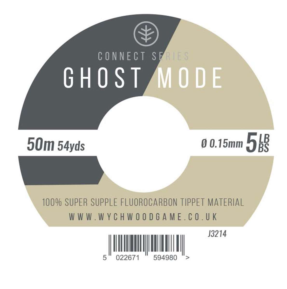 Wychwood Connect Series Fluorocarbon Ghost Mode 5Lb Trout Fly Fishing