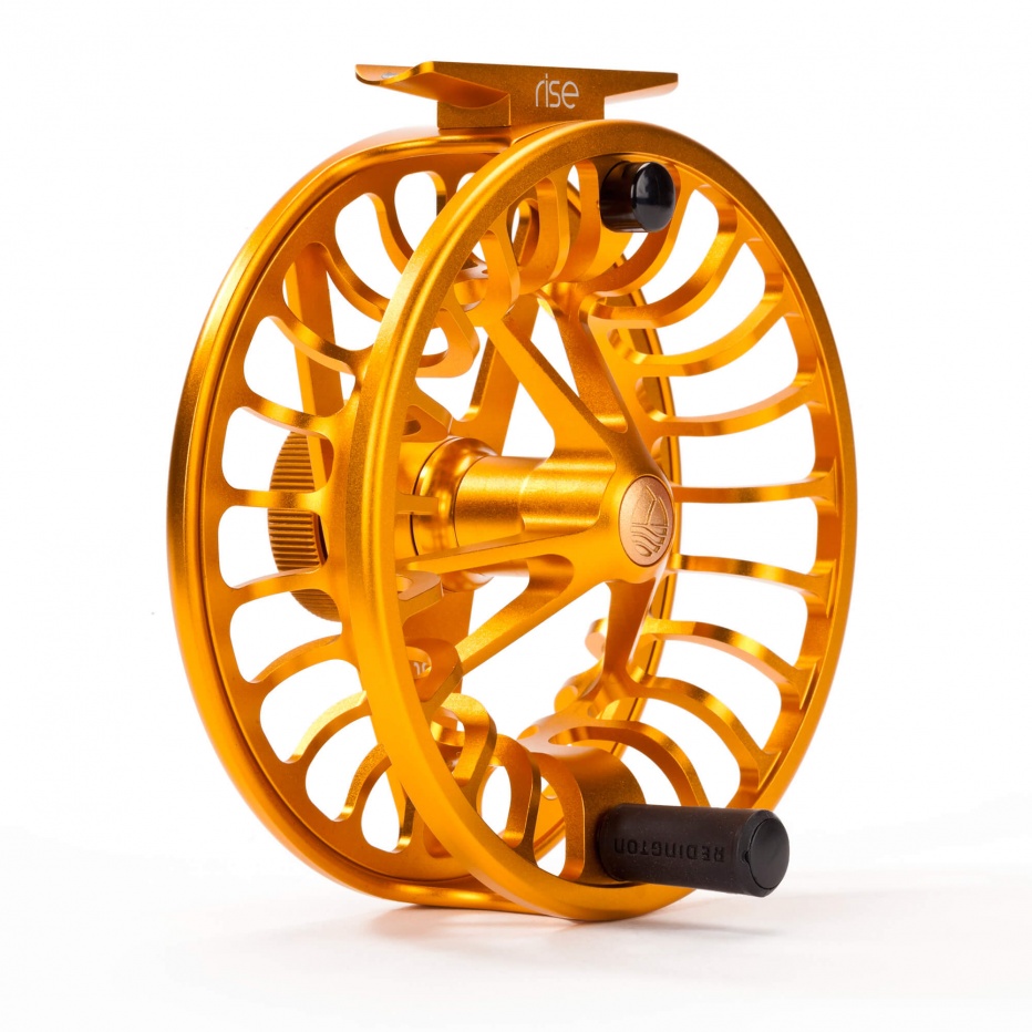 Redington Rise Iii Fly Reel Amber #3/4 For Fly Fishing
