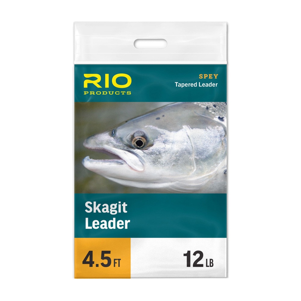 Rio Products Skagit Leader 4.5Ft / 1.4M 20Lb / 9.1Kg Salmon Fishing Leader (Length 4.5ft / 1.4m)
