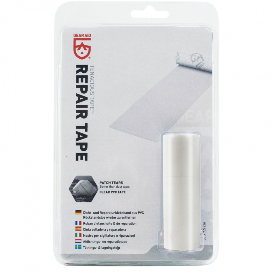 Gear Aid TENACIOUS Repair Tape Clear PVC
