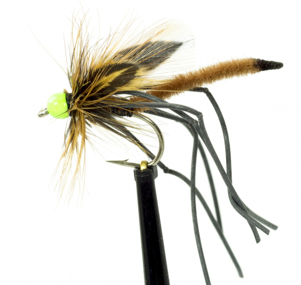 The Essential Fly Tungsten Chartreuse Daddy Fishing Fly