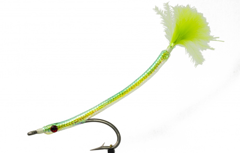 The Essential Fly Saltwater Needle Fish Chartreuse Fishing Fly